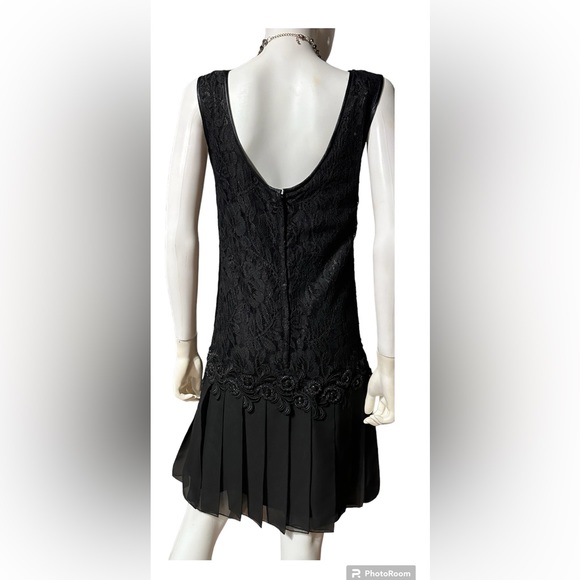 Vintage Scott McClintock drop waist dress. - Picture 3 of 11